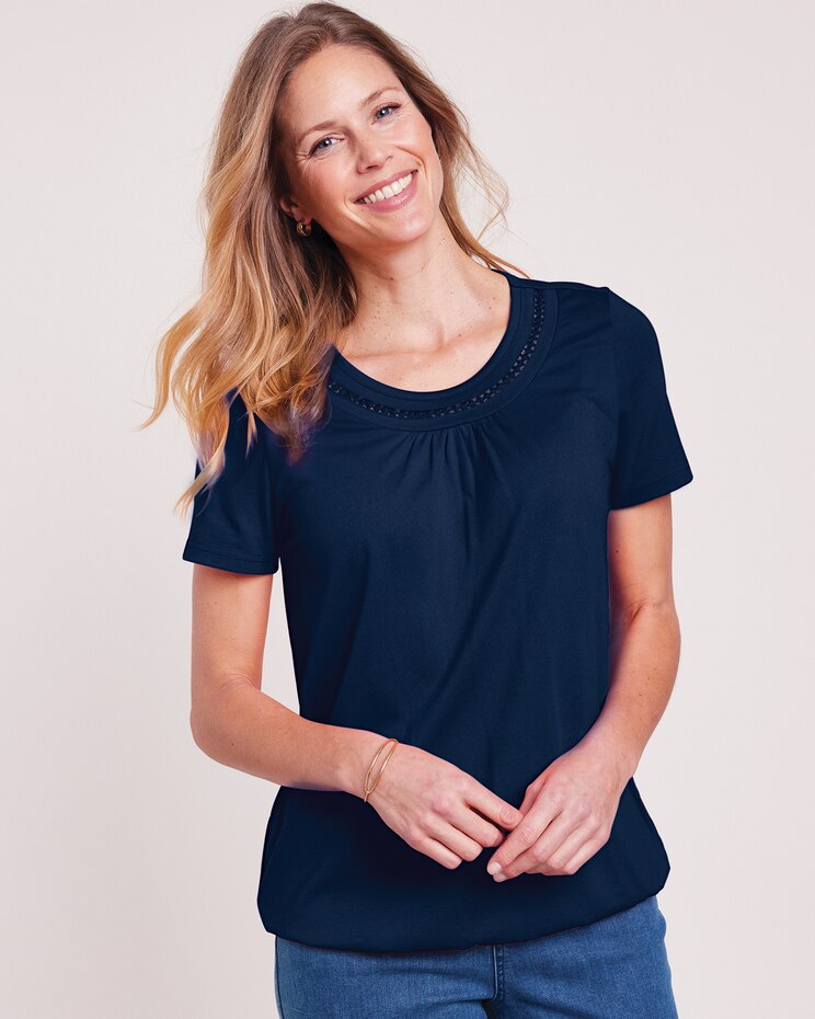 Crochet Trim Top image number 1