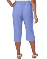 Alfred Dunner® Summer Breeze Double Gauze Capri Pant thumbnail number 5
