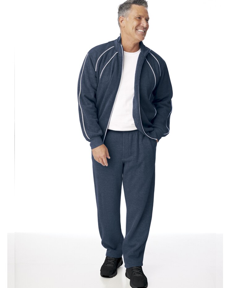 John Blair Supreme Fleece Piped Jog Suit image number 1