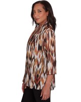 Alfred Dunner® Rue Rivoli Two In One Mesh Top With Detachable Necklace thumbnail number 4