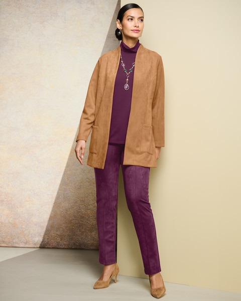 Stretch Microsuede Topper