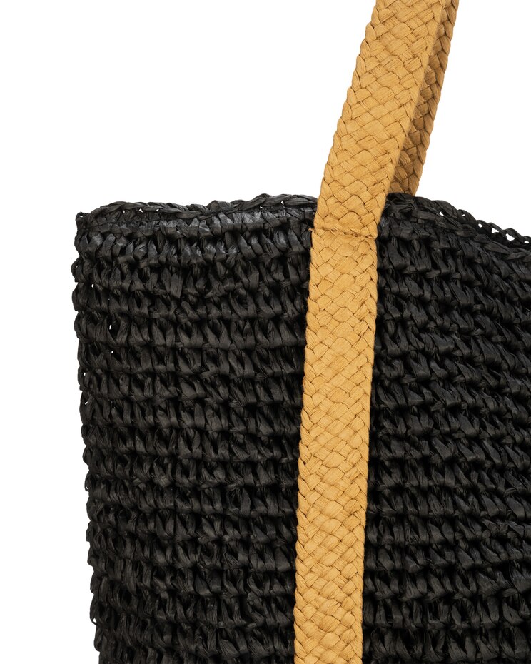 Day Trip - Woven Tote With Hat Holder Straps image number 2