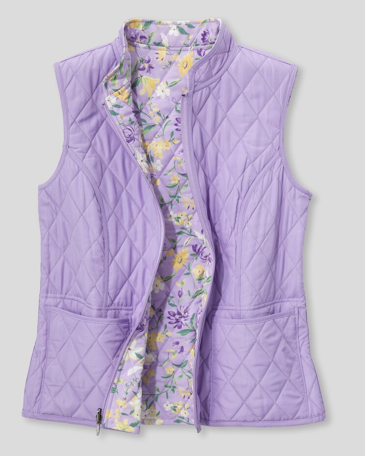 Berkshire Lavender Fields Reversible Vest image number 2