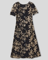Batik Vines Button-Front Dress thumbnail number 3