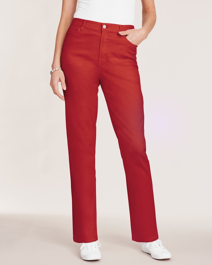 DenimEase Back-Elastic Jeans image number 1