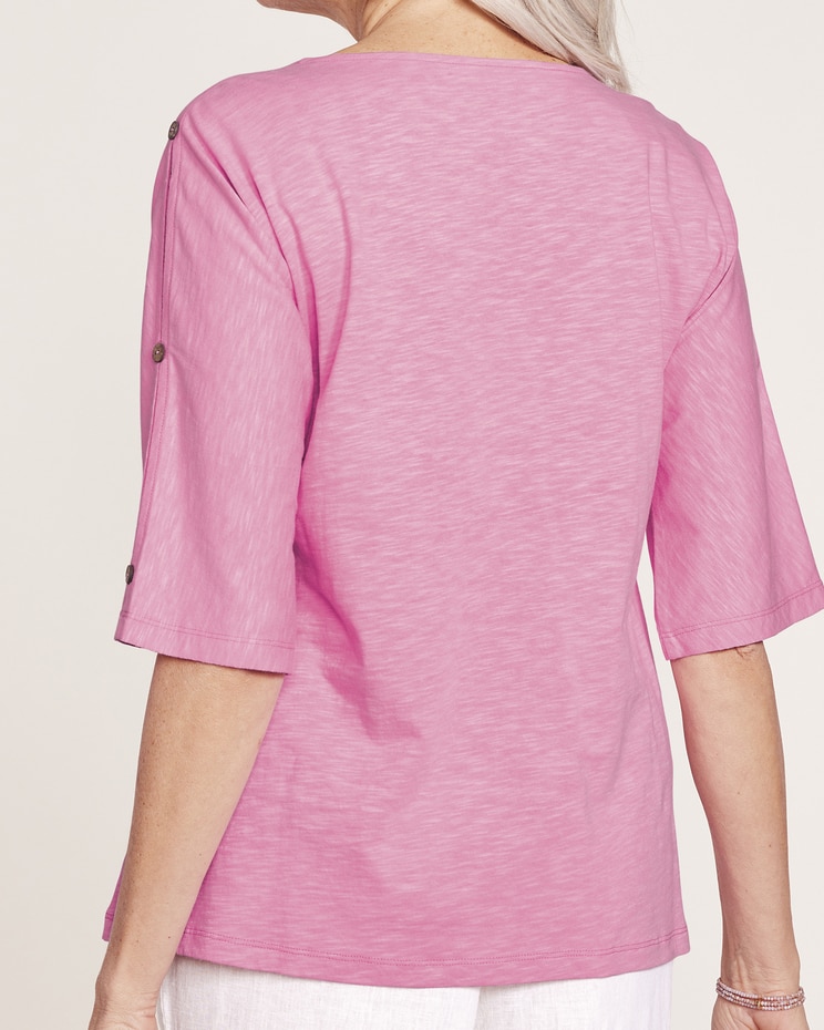 Peek-A-Boo Sleeve Top image number 2
