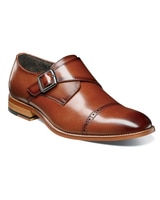 Stacy Adams Desmond Cap Toe Monk Strap Shoe thumbnail number 1