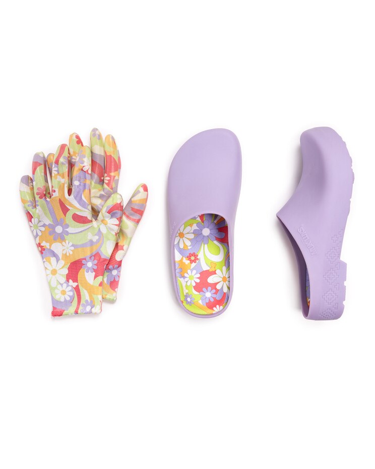 MUK LUKS® Women's Garden Clog and Glove Set image number 1