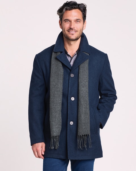 London Fog Amity Wool Blend Car Coat