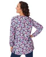 Long-Sleeve Print Tunic thumbnail number 2