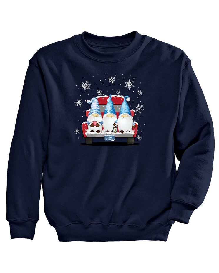 Winter Gnomes Graphic Sweatshirt image number 1