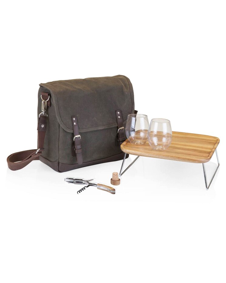 Picnic Time Legacy Adventure Insulated Wine Tote image number 1