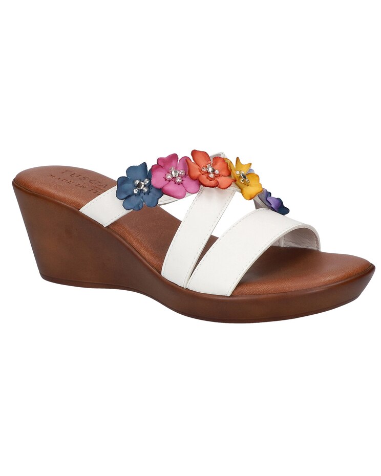 Tuscany by Easy Street® Bellefleur Wedge Sandals image number 1