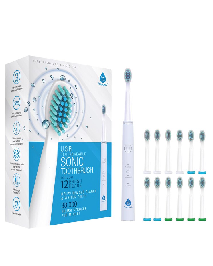 USB Rechargeable Sonic Toothbrush image number 1