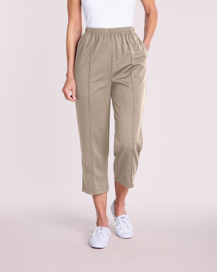 Fit & Flatter Double Knit Capris image number 1