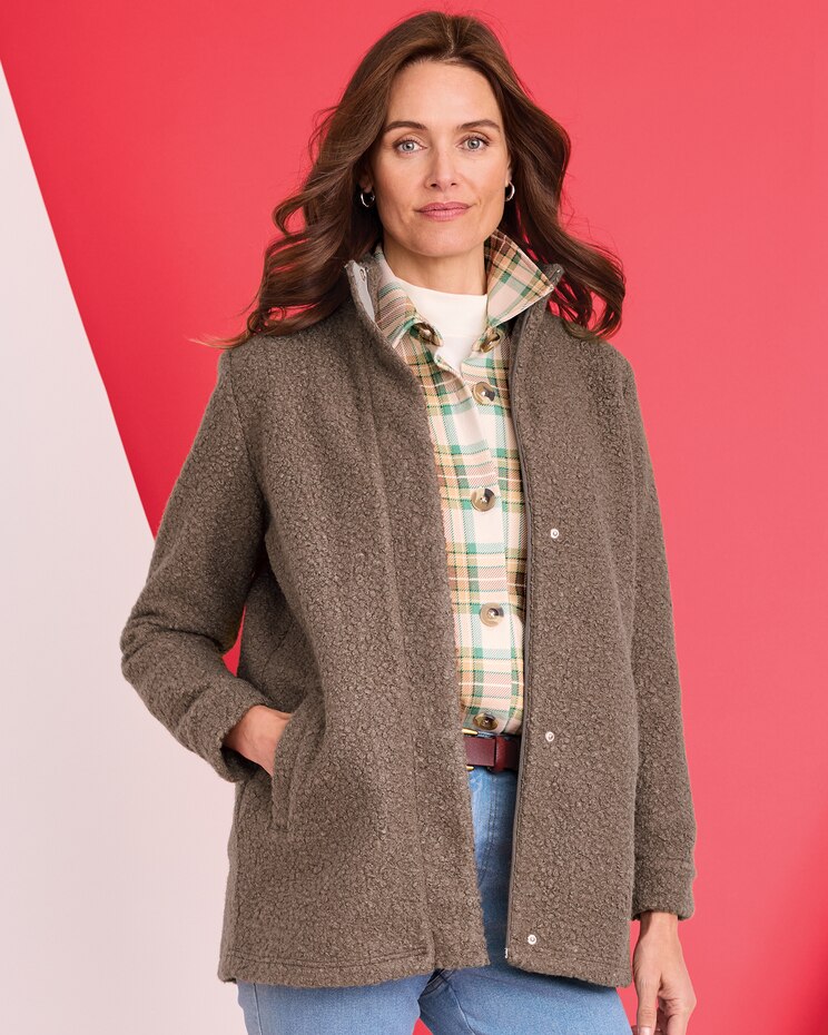 Boucle Fleece Jacket image number 2