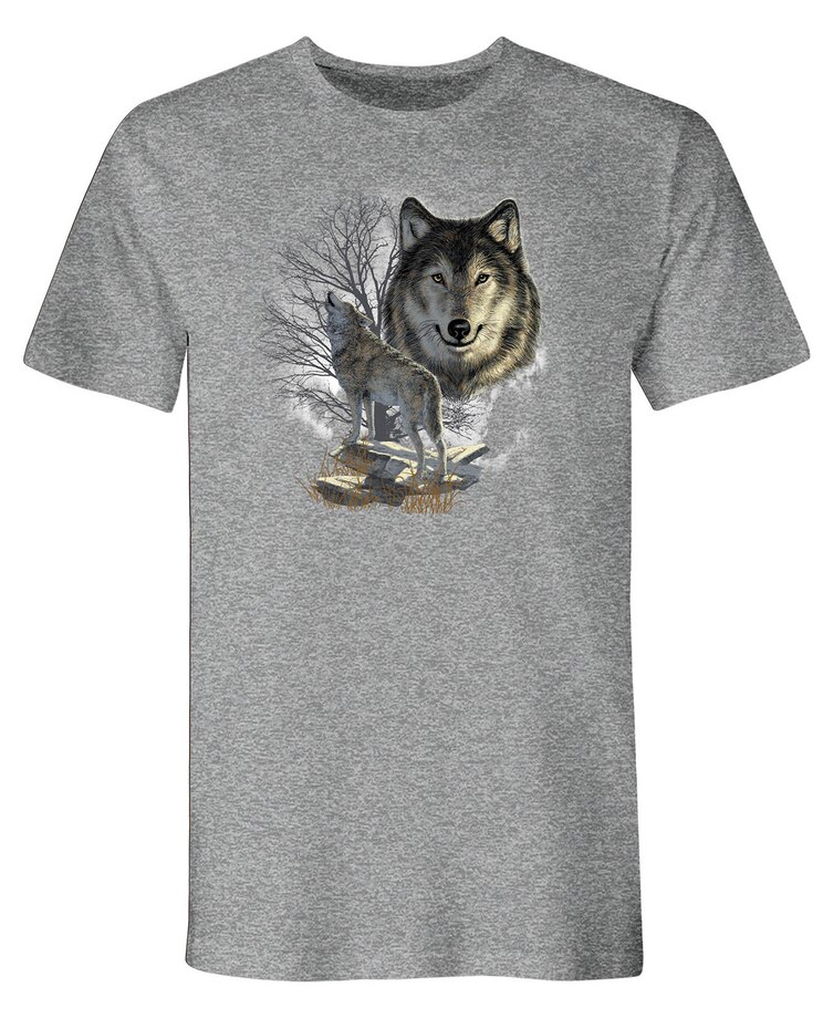 Wolf Call Short Sleeve Graphic Tee image number 1