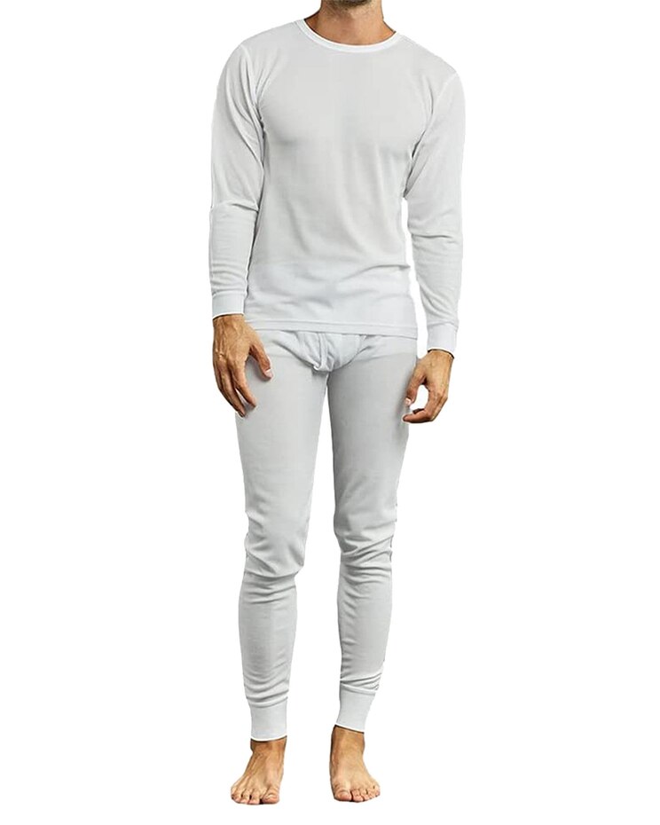 Galaxy By Harvic 2-Piece Winter Thermal Top & Bottom Set image number 1