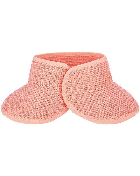 The Shimmer Mini Roll Up Visor- Ultrabraid Mini Roll Up Visor Hat