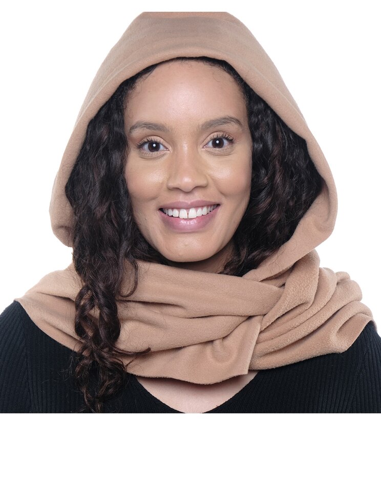 Wraparound Fleece Head Scarf image number 1