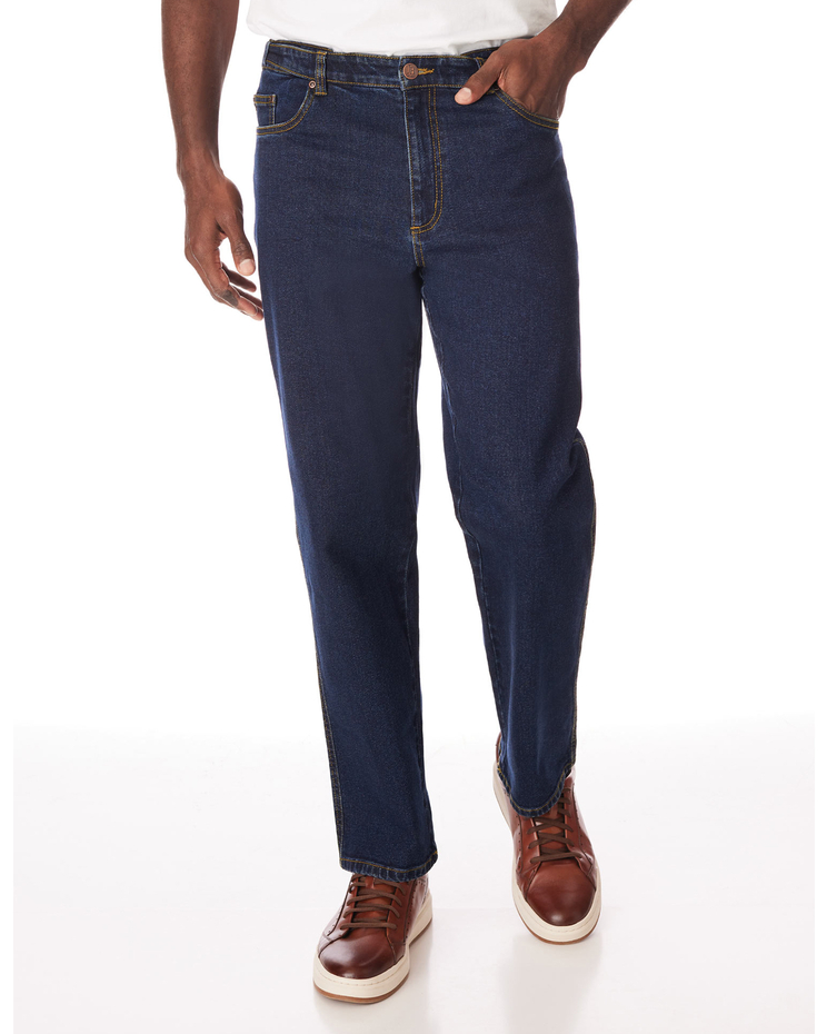 JohnBlairFlex Adjust-A-Band Relaxed-Fit Jeans image number 1