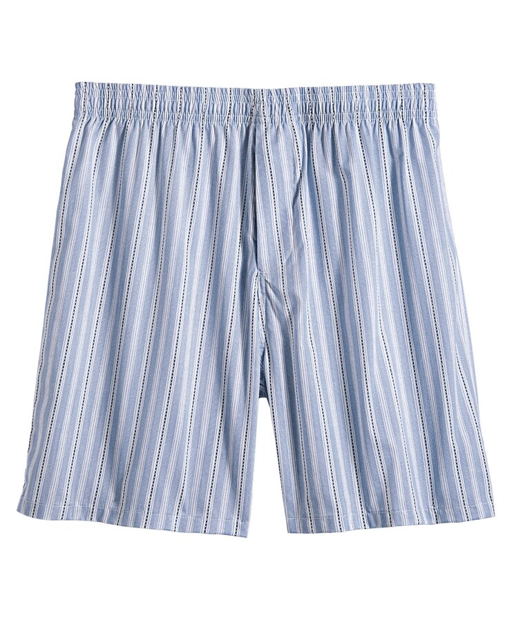 Haband Men’s HealthRite® Classic Broadcloth Boxers image number 1