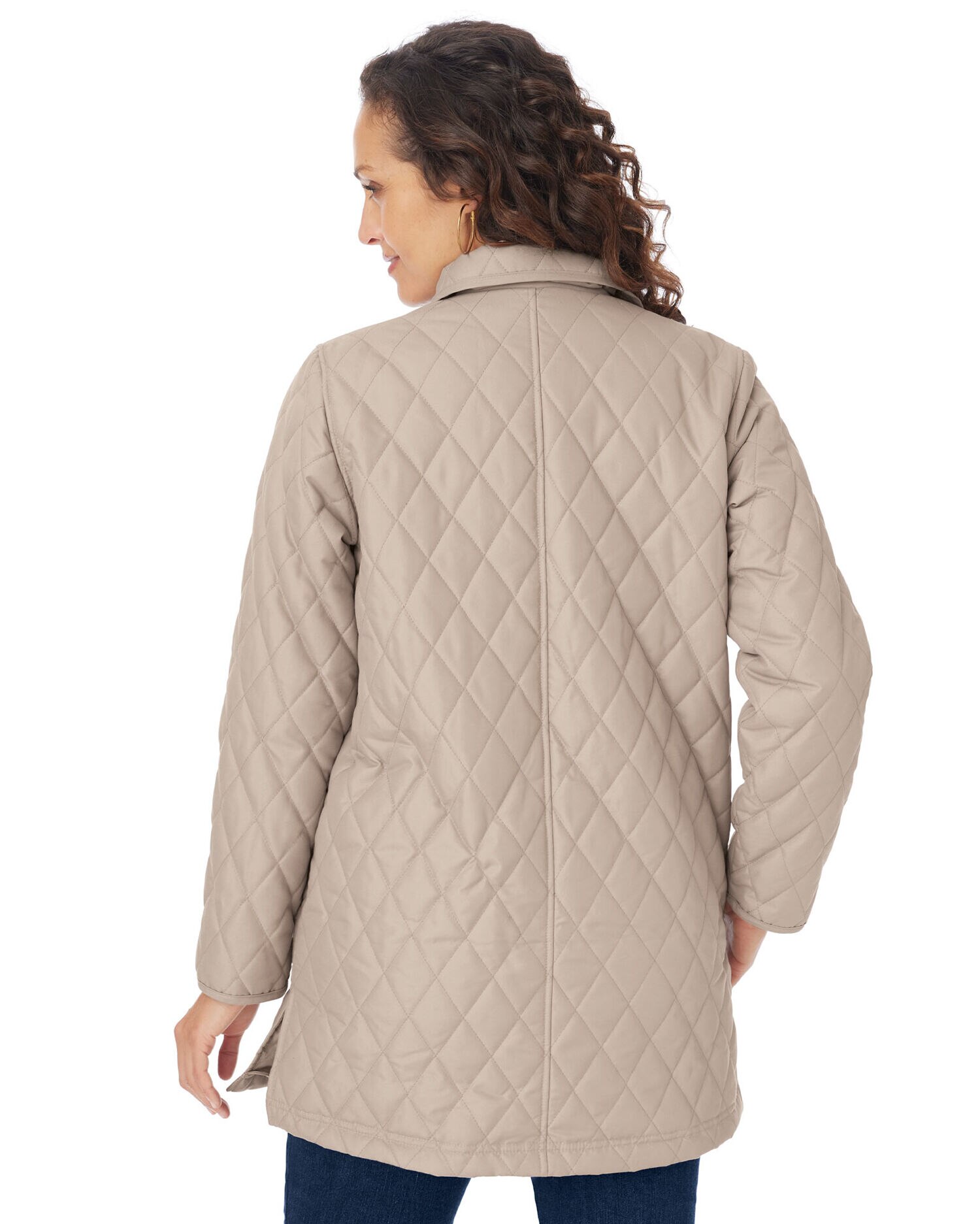 Quilted Car Coat Blair