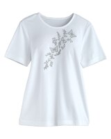 Butterfly Embroidered Top thumbnail number 1