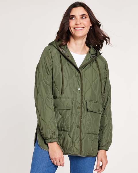 Totes® Hooded Quilted Jacket
