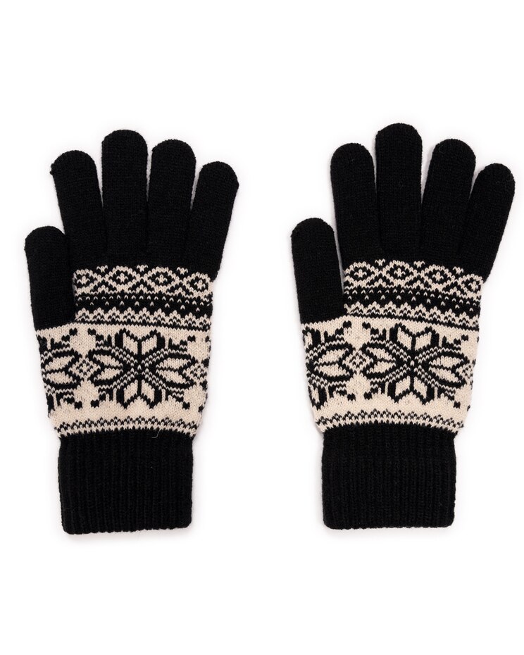 MUK LUKS® Womens Wool Blend Gloves Gloves image number 4