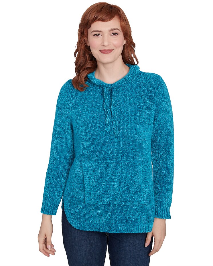 Ruby Rd® Berry Glam Eyelash Pullover Sweater image number 1
