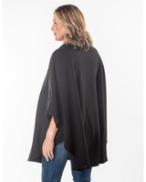 Large Button Fleece Wrap thumbnail number 2