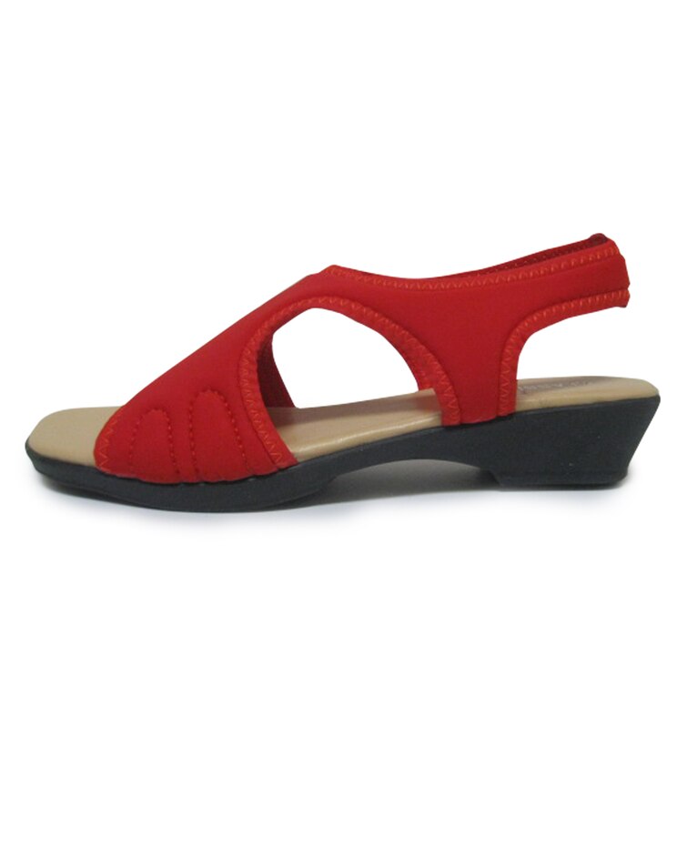 Stretch Lycra Sling Sandal By Classique image number 1