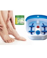 Heated Foot Bath Spa/Massager w/ Foot Salts Included thumbnail number 3