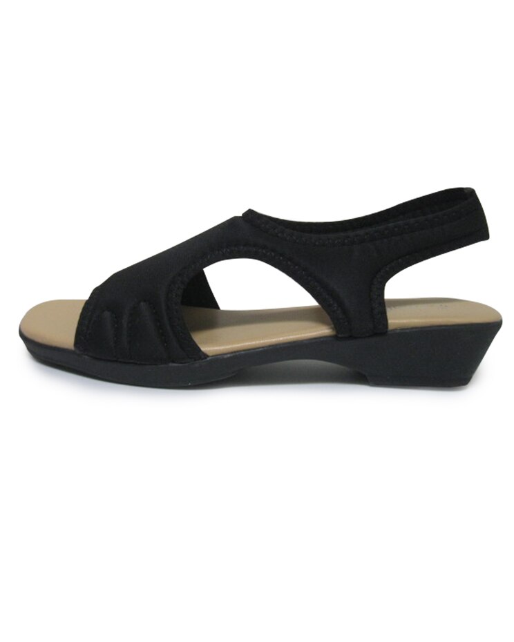 Stretch Lycra Sling Sandal By Classique image number 1