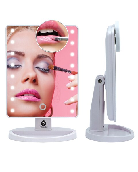 LED Vanity Mirror w/ 5X Detachable Mirror