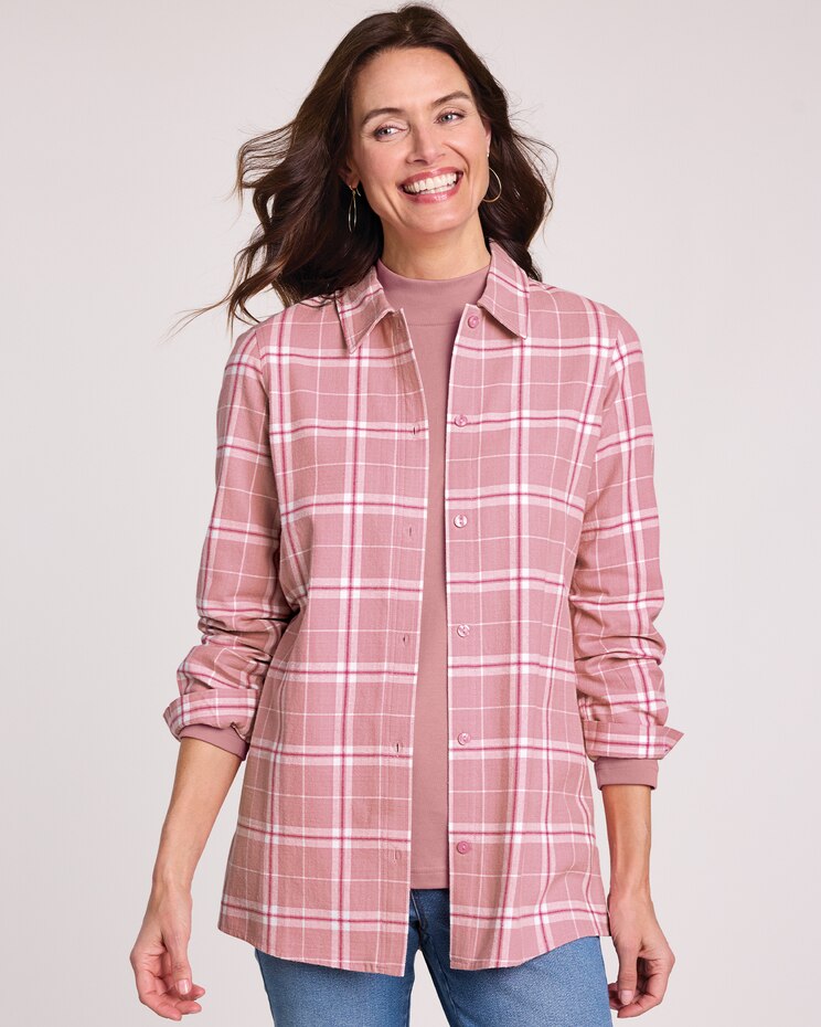 Super-Soft Flannel Shirt image number 1