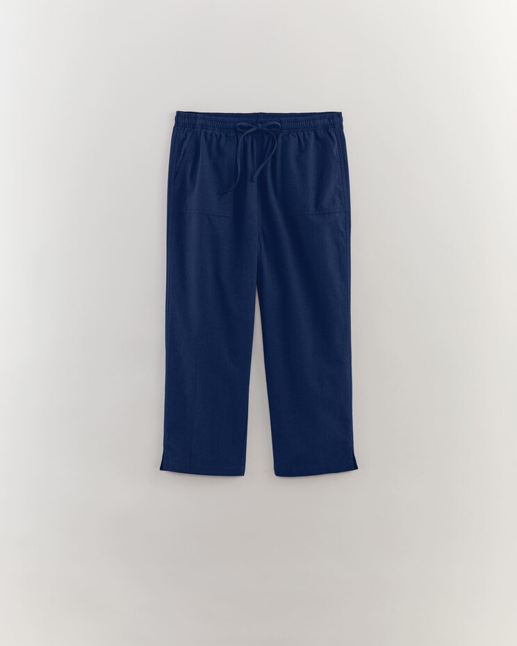Drawstring Capris image number 1