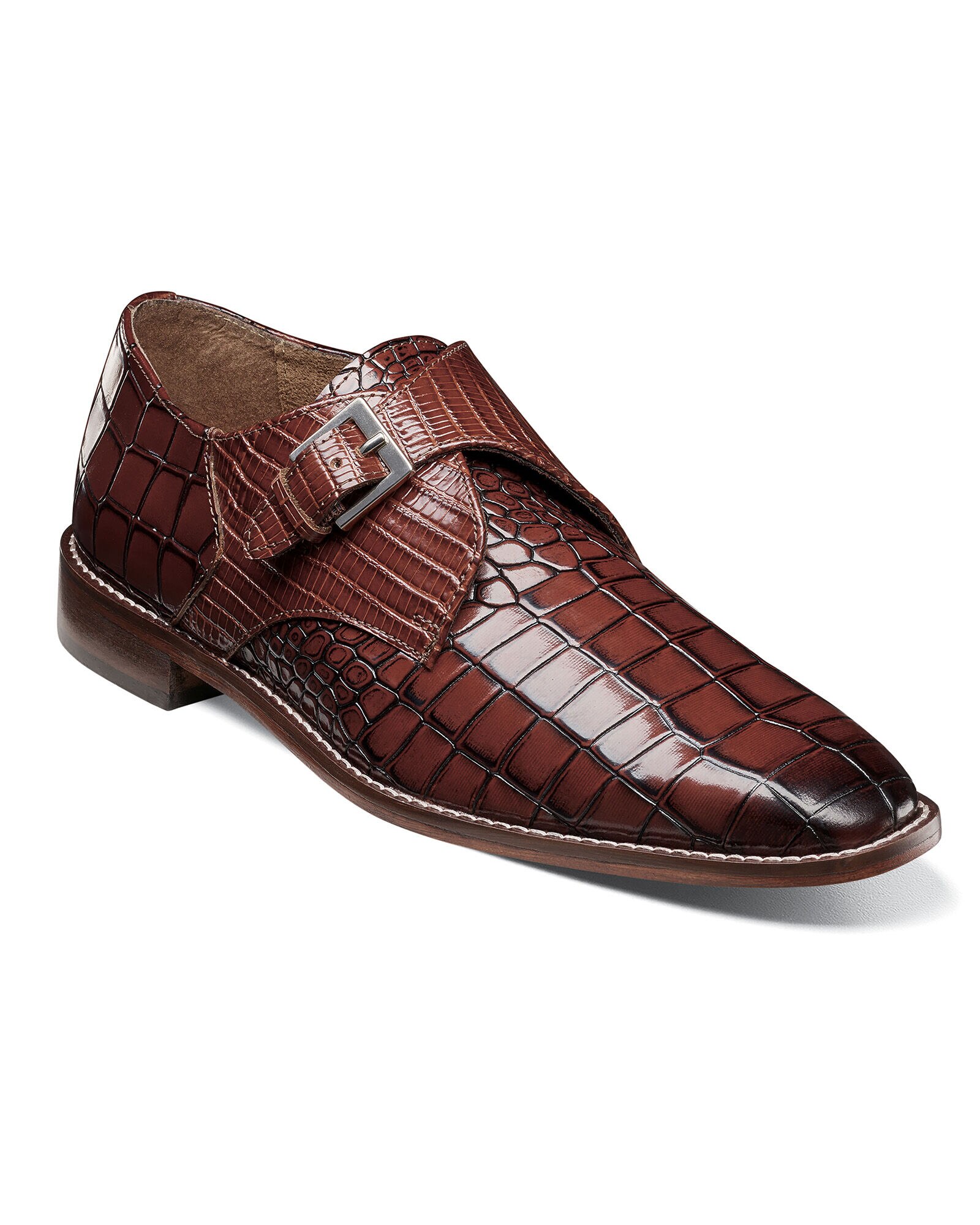 Stacy adams monk strap shoes store
