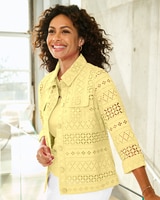 Forever Eyelet Jacket thumbnail number 1