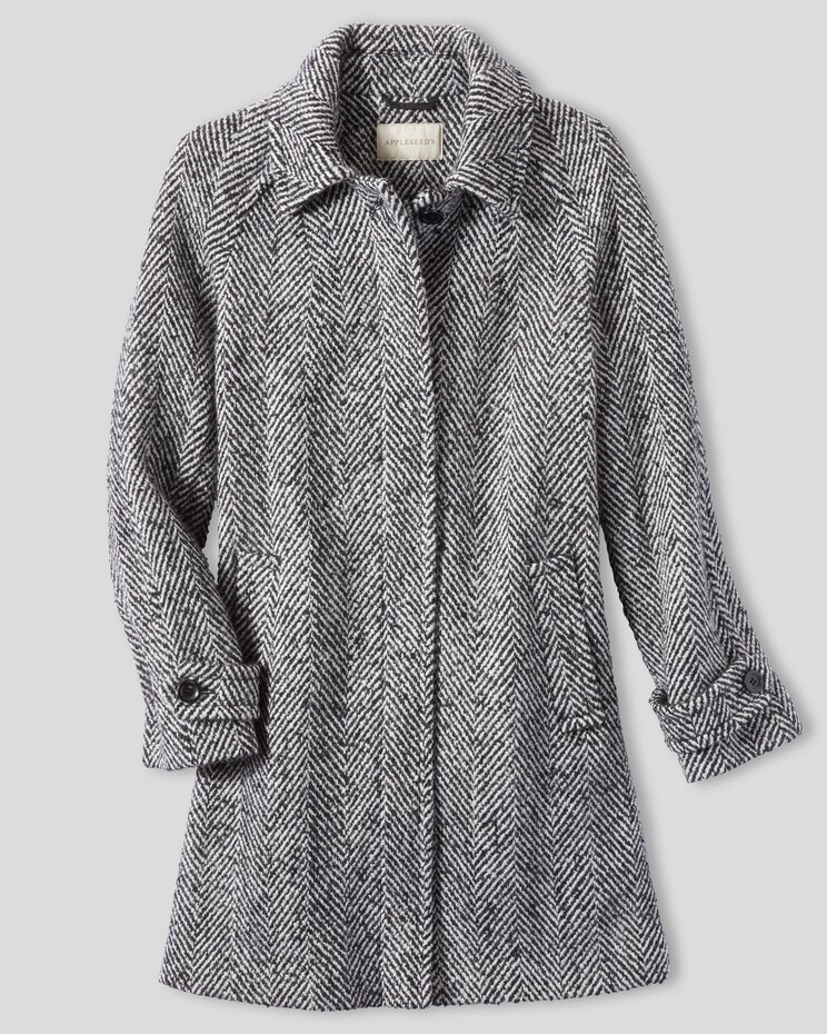 Wool Balmacaan Coat image number 3