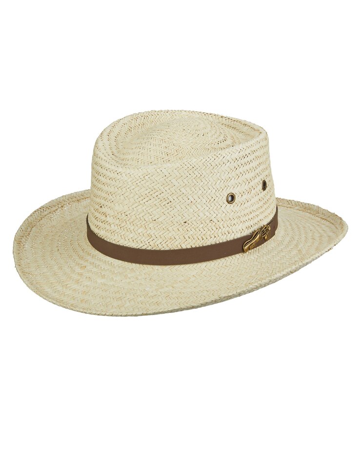 Scala Club Straw Gambler Hat image number 1