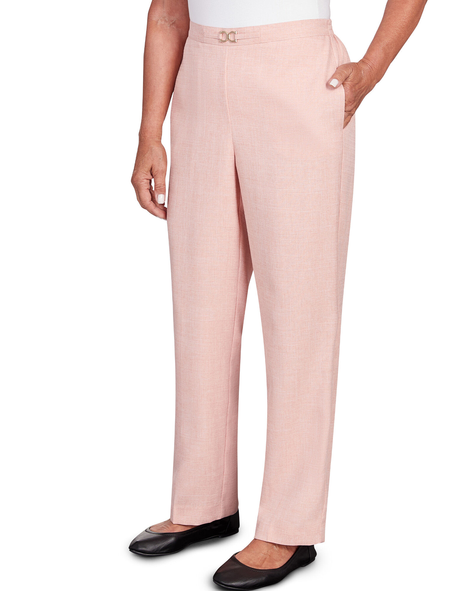 Alfred dunner pink pants hot sale