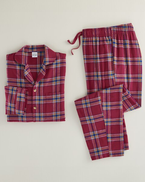 John Blair Flannel Sleep Pants Set