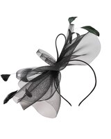 Organza Fascinators With Feathers Hat thumbnail number 1