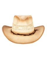 Down To Earth - Woven Paper Cowboy Hat thumbnail number 2