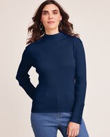Button-Detail Sweater thumbnail number 1