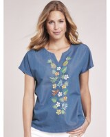 Embroidered Popover Shirt thumbnail number 1
