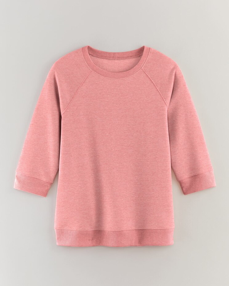 Better-Than-Basic Heathered Sweatshirt image number 1