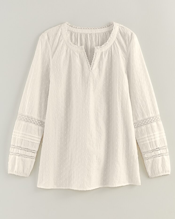 Clip Dot Peasant Top image number 1